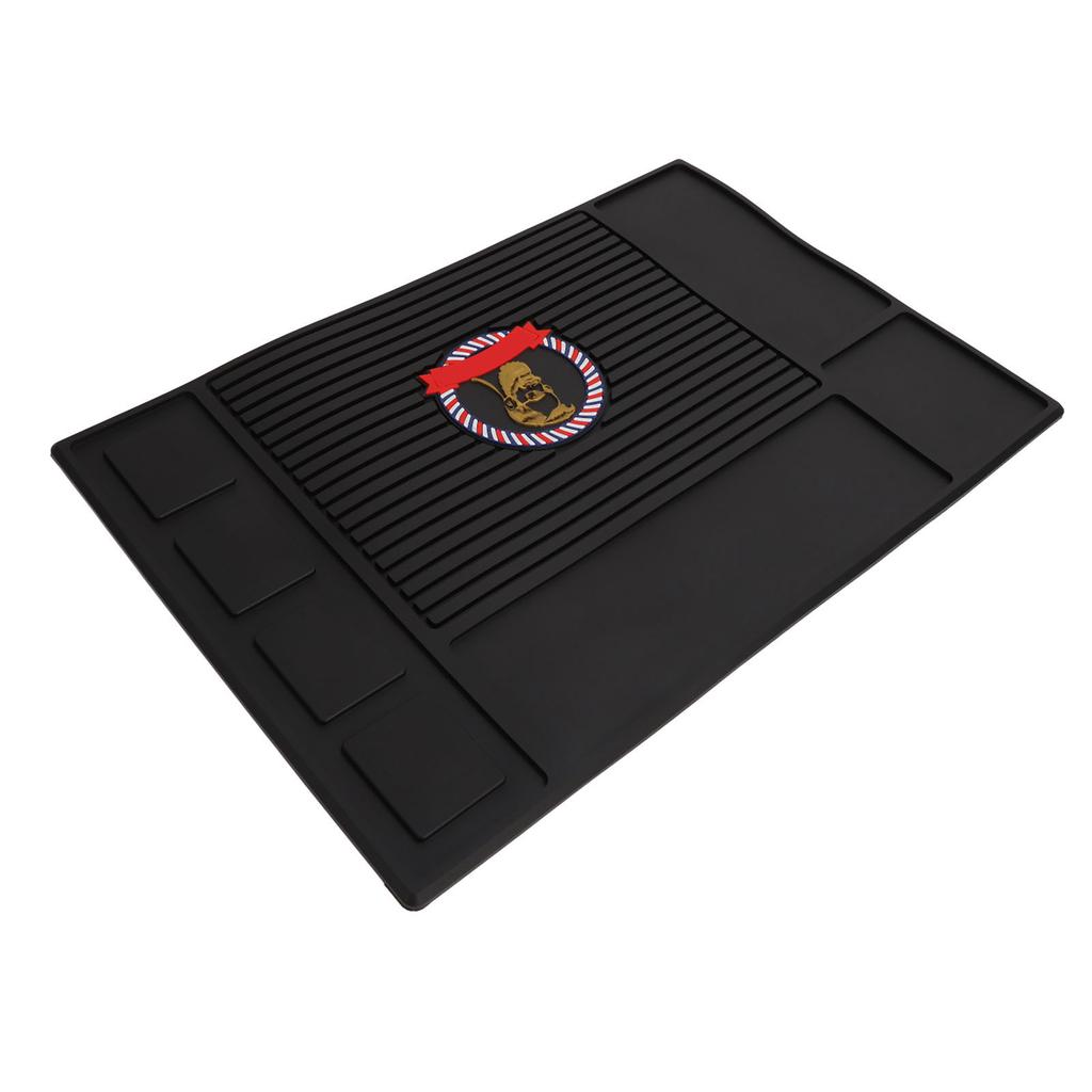 Парикмахерский коврик Силиконовый Противоскользящий Водонепроницаемый Сильная Адсорбция Коврик-Органайзер для Парикмахерской