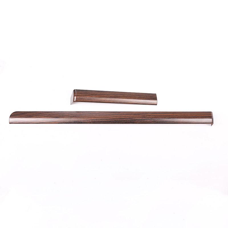 Зерно сосновой древесины для Toyota Land Cruiser Prado FJ150 150 2010-2018, автомобильный ABS, внутренняя отделка пассажирской стороны, полоса, накладка для