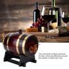 1.5L Vintage Oak Wooden Wine Barrel Keg Bucket Brewing Accessories for Home Use