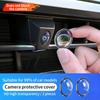 Универсальный Защитный Чехол для Объектива Автомобильной Камеры 2 Шт. Защитная Крышка для Камеры Заднего Вида 360° Защита от Царапин Водонепроницаемый Amagi