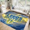 Футбольный дизайн Leeds United Хрустальный бархатный ковер Уютный Не?Нескользящий ковер с принтом для спальни, гостиной, прихожей