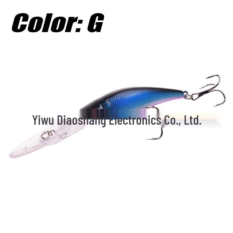 Набор воблеров Bionic Minnow для глубоководной рыбалки - Плавающий твердый искусственный воблер для дальнего заброса