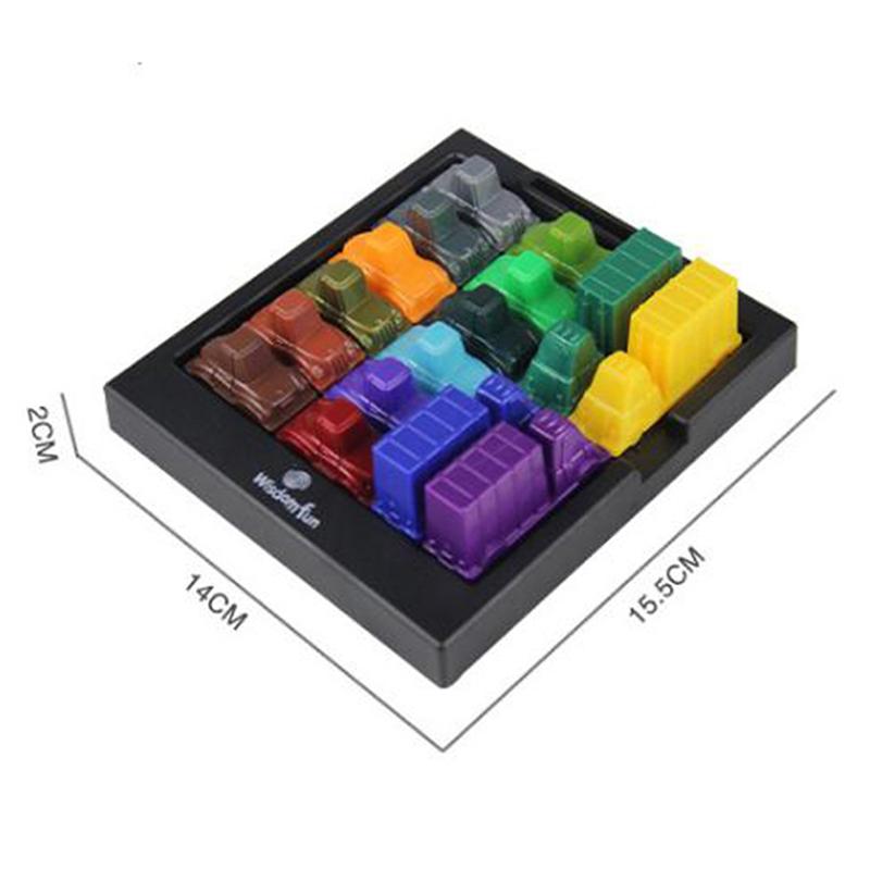 Funny Rush Hour Traffic Jam Game Spares Logic Game Kids Intelligence Toy