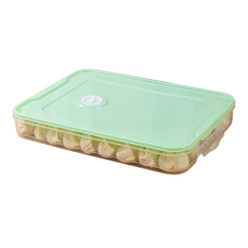 Transparent Dumpling Box Multi-Layer Food Freezer Storage Box Food Egg Frozen Box Refrigerator