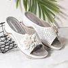Lucyever Flower Platform Wedgs Heels Shoes Slippers Women Slippers Thick Soild Soils Women Summer Plus Size Casual Shoes 43