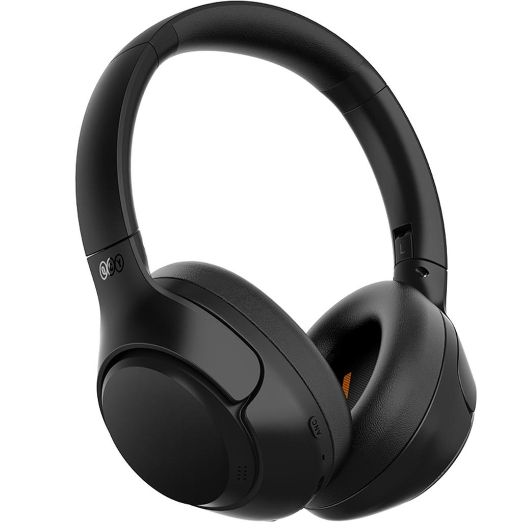 Słuchawki bezprzewodowe nauszne H3 ANC Bluetooth - czarne
