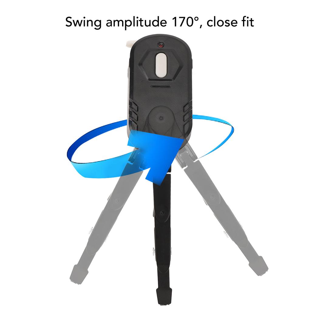 Дворник для мотоциклетного шлема Водостойкий Емкость аккумулятора 800 мАч Электрический дворник для шлема Мощный для визора мотоцикла