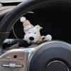 Клатч-украшение West Highland White Terrier Мультяшные куклы Декорация бампера автомобиля Подвесное украшение Щенячье декоративное