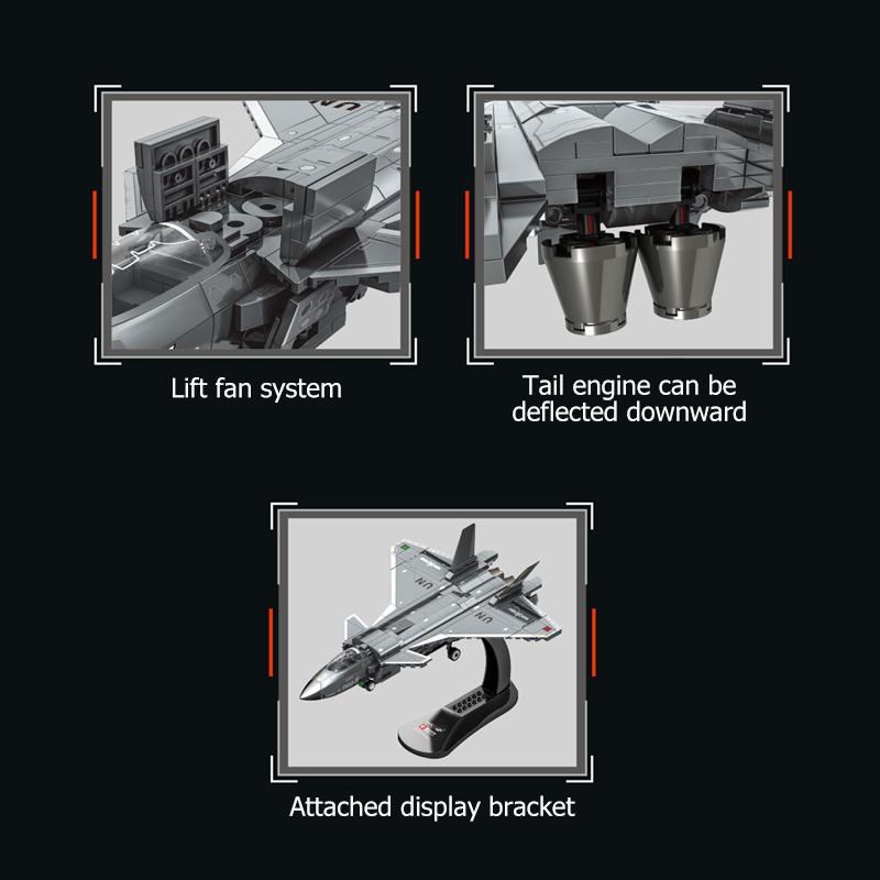 625 шт. Военная серия истребитель сборка строительные блоки MOC вооруженный самолет модель кирпичи самолет строительные наборы игрушки подарки