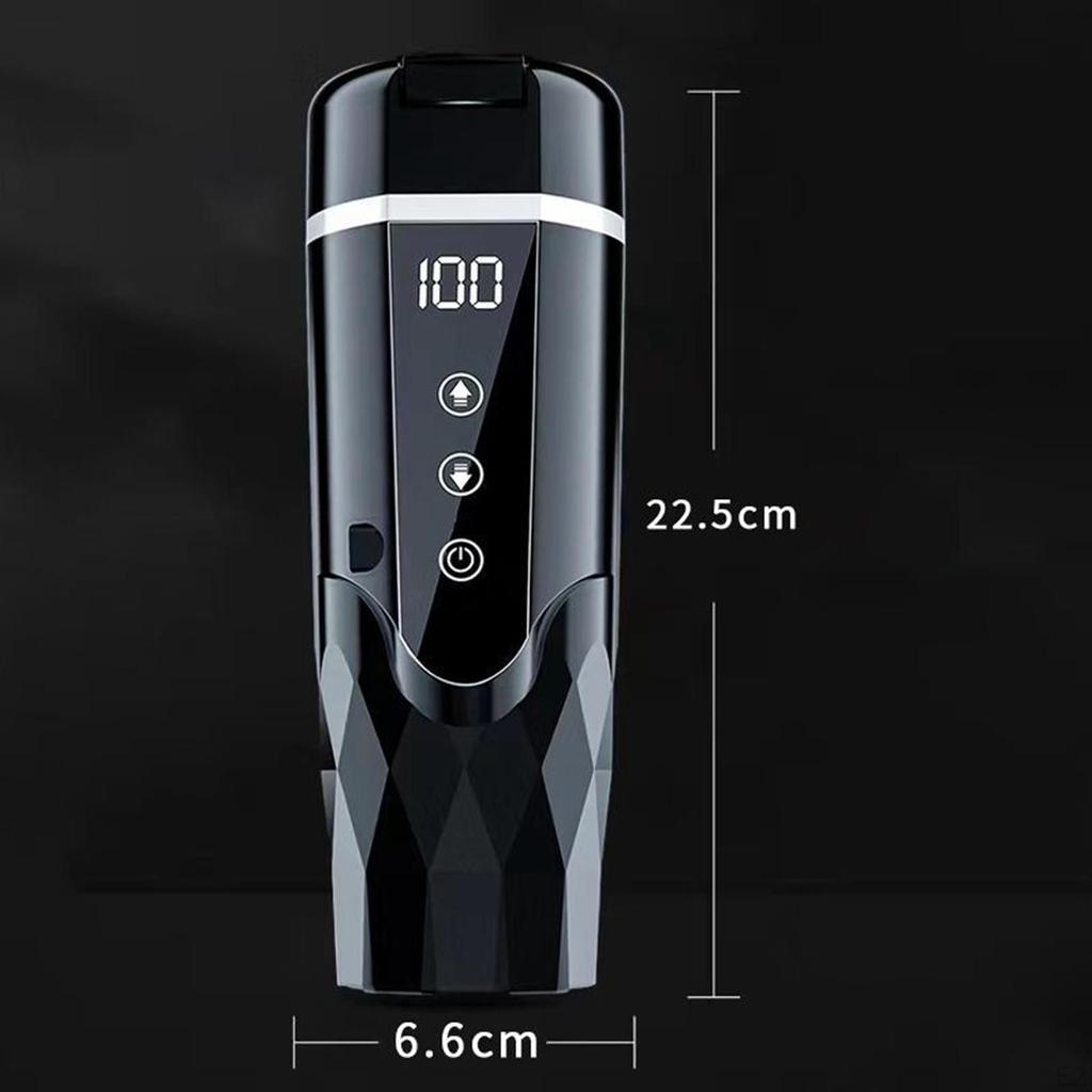 12 В 24 Автомобильный Электрический Чайник Подогреватель Чашки Цифровой Дисплей Водонагреватель Дорожная Кружка Для