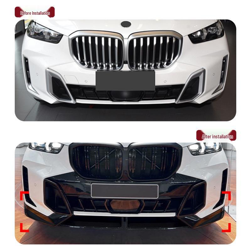2023+ BMW X5 G05 LCI Sport MP Передний сплиттер губы бампера Модификация