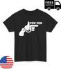 2nd Amendment Pew Pew Unisex Heavy Cotton Tshirt