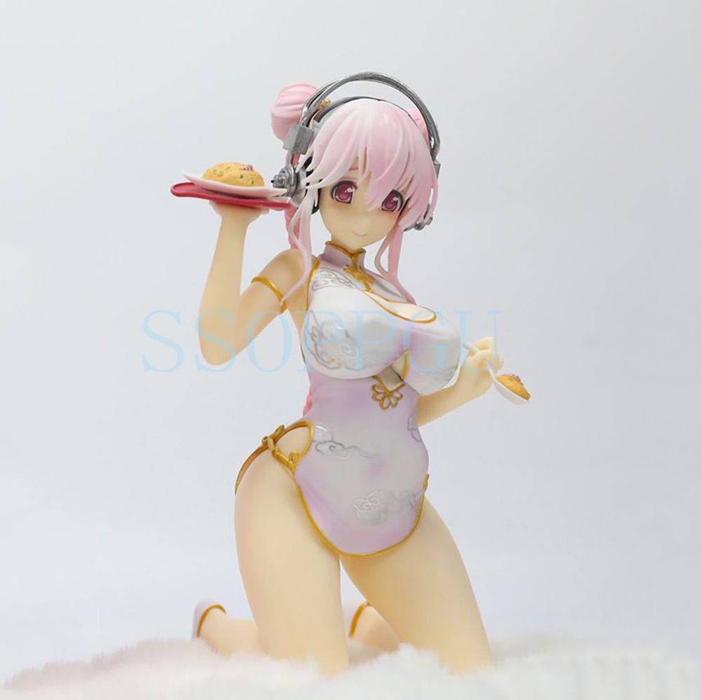 Emontoys Sonicomi СУПЕР СОНИКО Фигурка Ципао 1/7 Аниме Девушка ПОЛИВИНИЛХЛОРИД Фигурка Действия Игрушка СОНИКО Статуэтка Коллекционер Игр Миниатюра