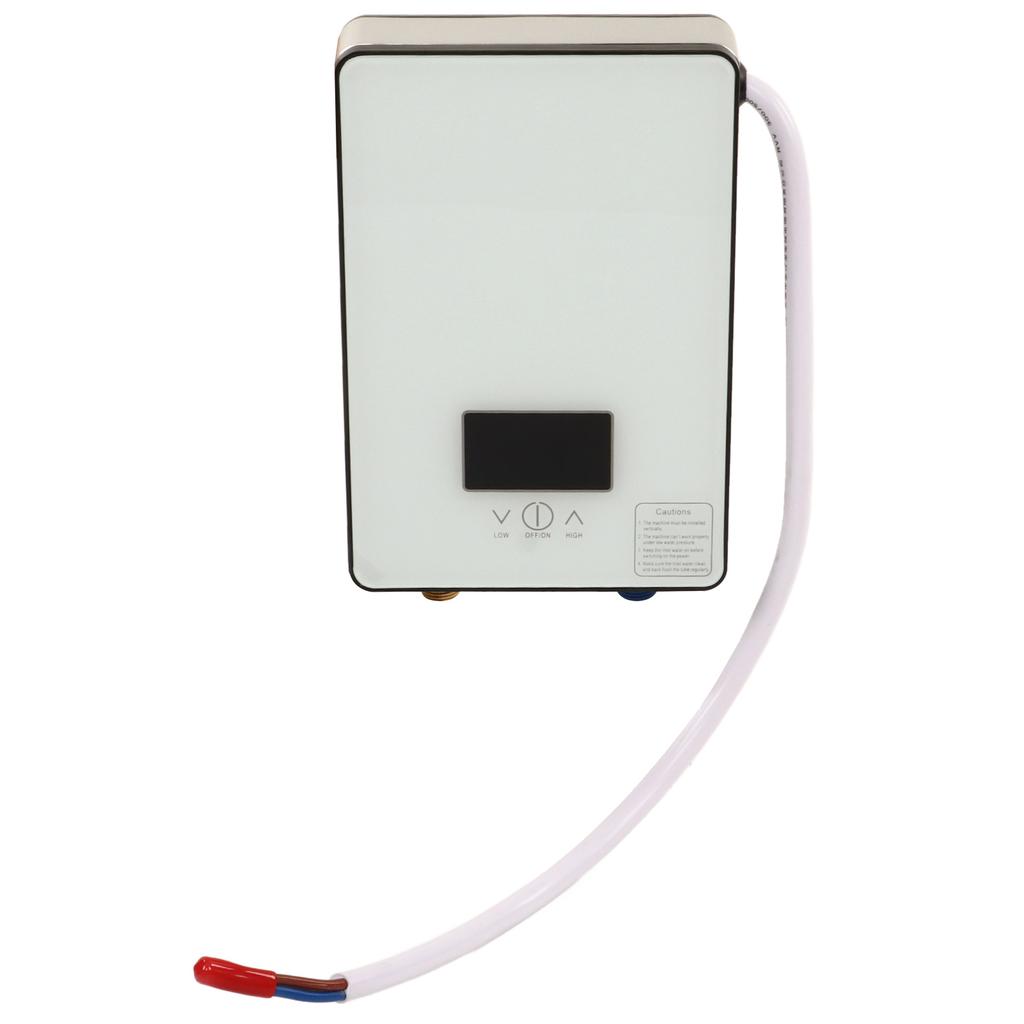 Проточный водонагреватель Интеллектуальный термостатический цифровой дисплей Сенсорный экран Электрический нагреватель воды