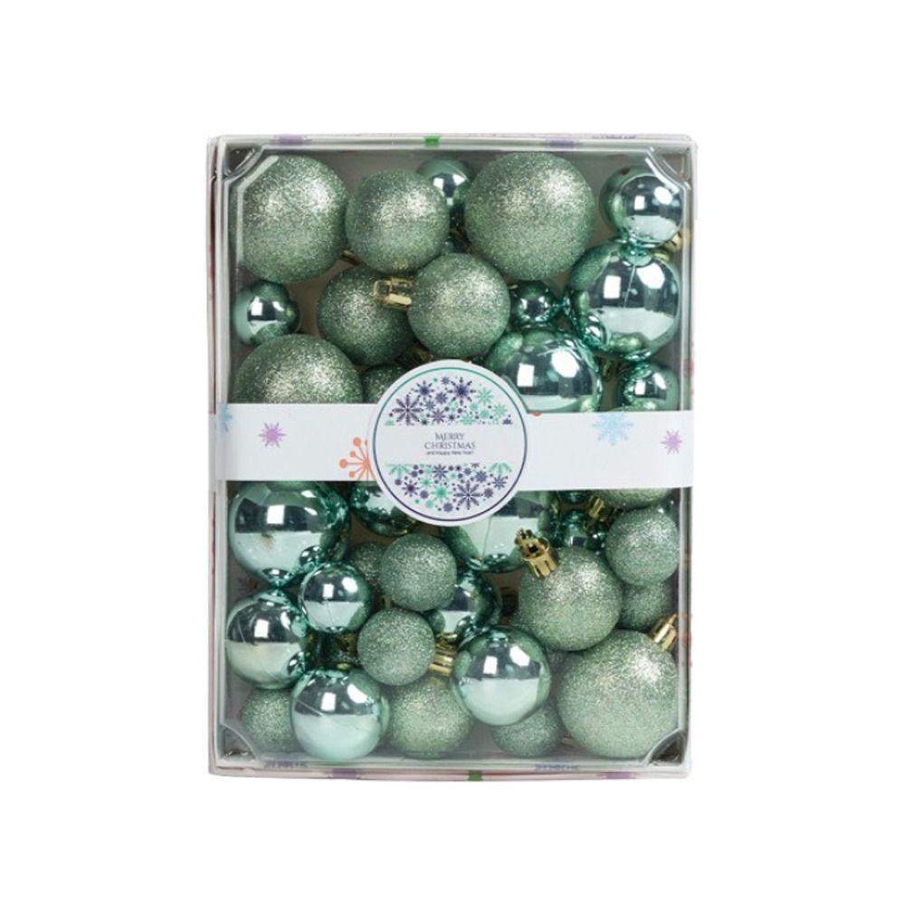 42 шт. Разноцветные гальванизированные рождественские подвесные шары  Украшение С Новым годом