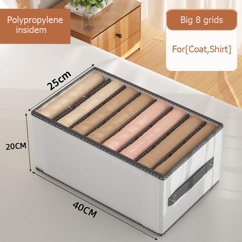 Домашний органайзер для шкафа, складной ящик для одежды, органайзер для нижнего белья, носков, бюстгальтера и трусиков, ящик для хранения, моющийся