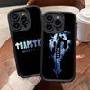 Чехол для телефона T-Trapstars Для iPhone 17 16 15 14 13 12 11 Pro Max Plus Mini Счастливым рисунком