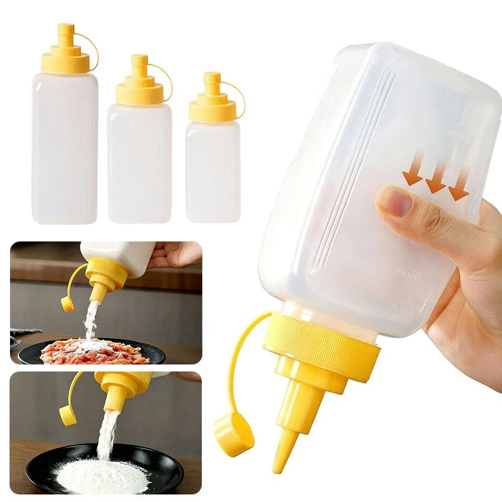 Sealed Lid Powder Storage Bottle Reusable Seasoning Container New Powder Shaker Bottle