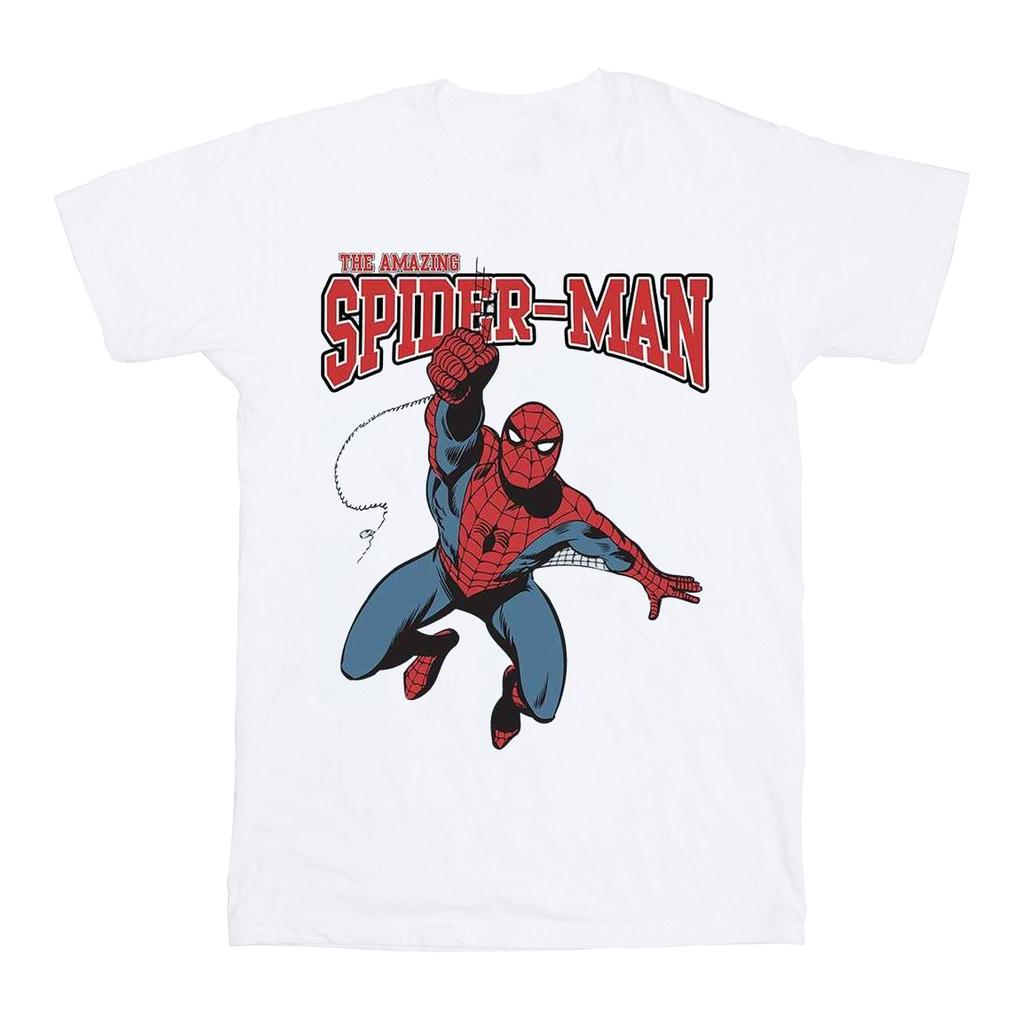 Marvel Mens Spider-Man Leap T-Shirt