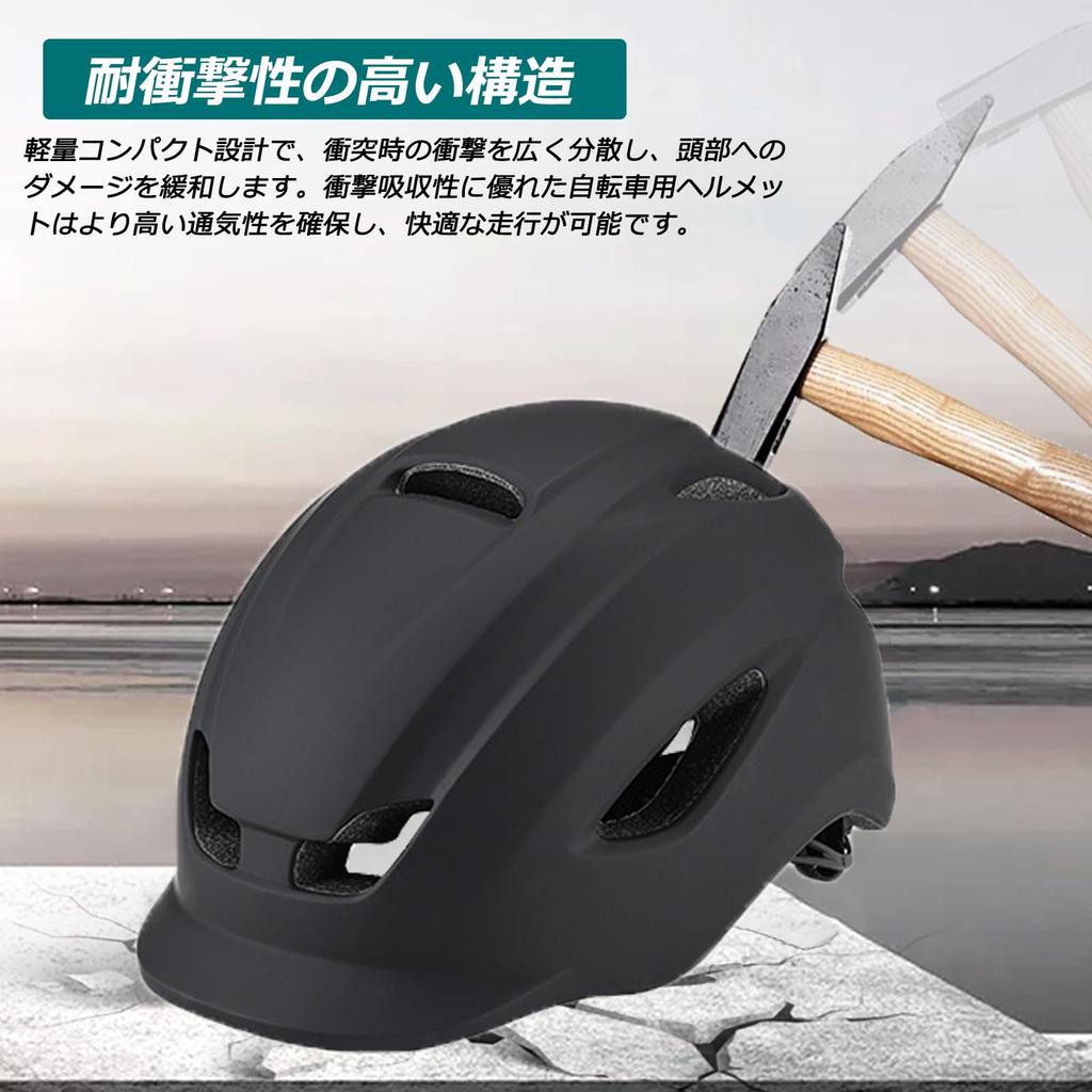 Temiry Bicycle Helmet for Adults CE Certified Bicycle Helmet Ultra Lightweight Road Bike Helmet Bicycle Cycling Commuting To School Helmet Head