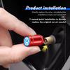 2026 Hot Valve Stems Caps 4pcs Car Wheel Tire Valve Caps Air Stem Covers Auto Parts For Volkswagen VW Scirocco Passat Polo B5 B6 B7 CC Ti