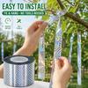 Double Side Laser Reflective Bird Scare Tape Effective Bird Repellent Strip Garden Farm Protection Tool Against Bird Damages