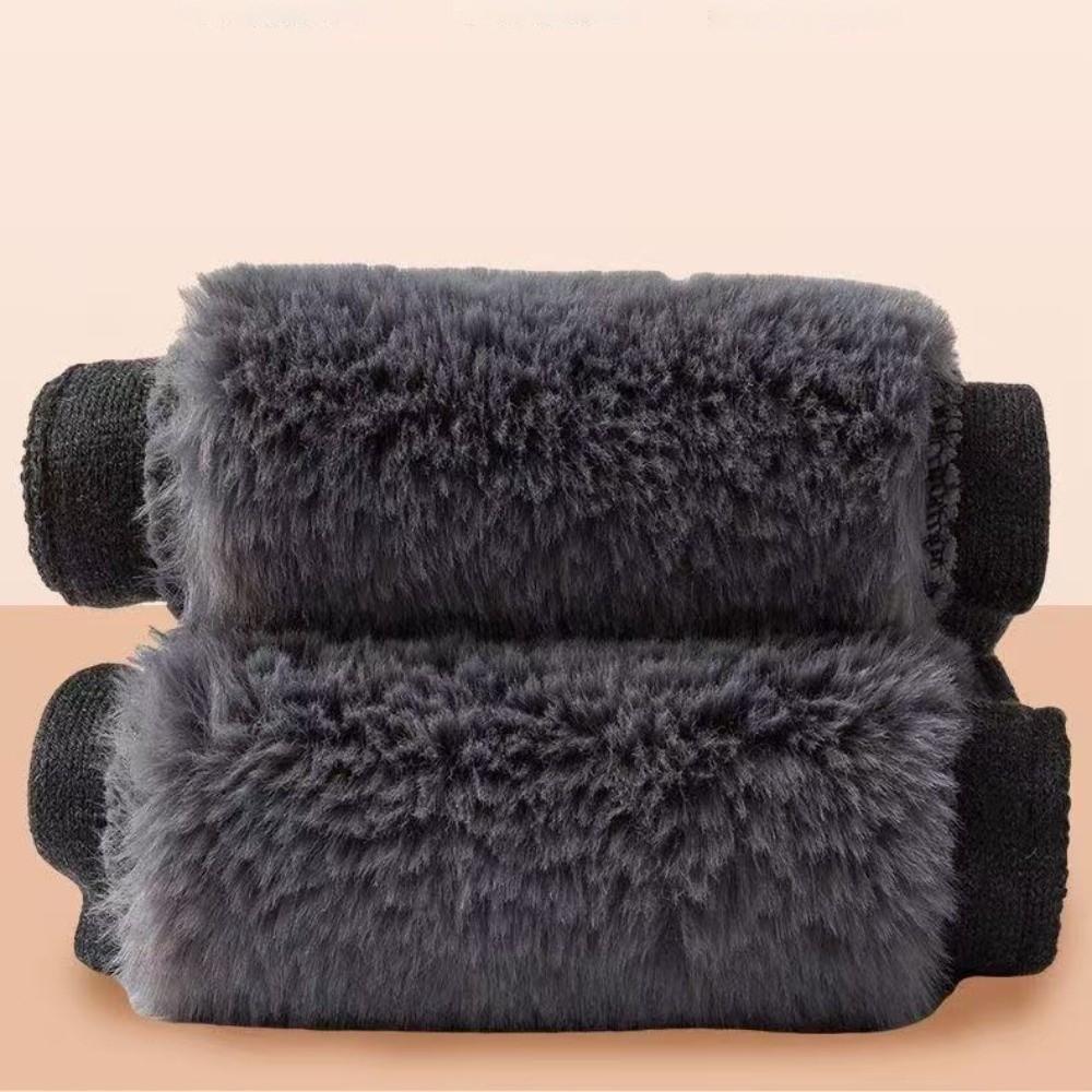 Windproof Thick Knee Protector Elastic Thermal Leg Warmers Winter Knee Cover Sport Accessories