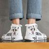 2024 кроссовки аниме граффити обувь для скейтборда повседневная обувь обувь для родителей и детей обувь для родителей и детей 31-44