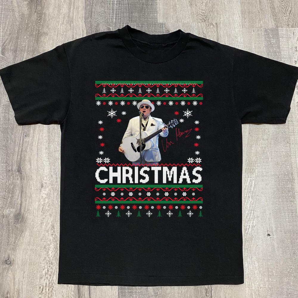 Christmas Van Morrison Signature Xmas Gift Unisex T-Shirt All Size S-5XL MK398 Unisex T-Shirt