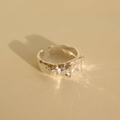 VINTAGEPINK Сияющий яд 925 пробы серебро уродливое кольцо
