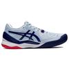 Asics Gel-Resolution 8 Удобные Прочные Низкие Теннисные Кроссовки Женские кроссовки Светло-голубые 1042A072-407