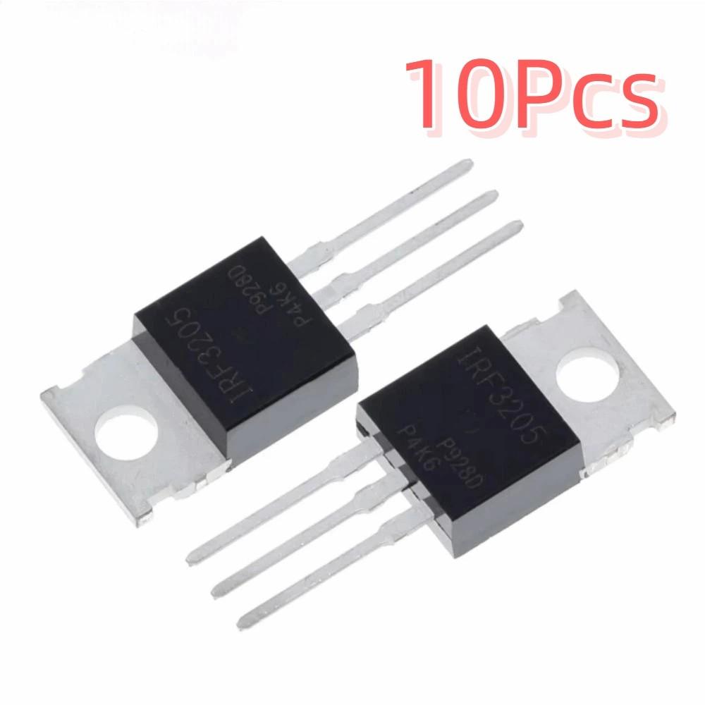 10 шт. IRFZ44N IRF3205 Модуль регулирования напряжения IRF1404 Силовой MOSFET-транзистор Силовой модуль Модуль