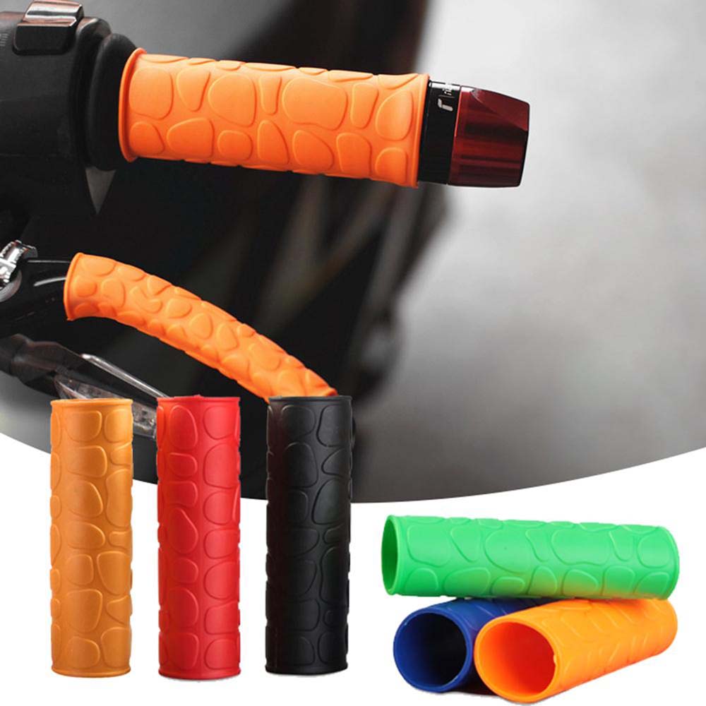 Motorbike Anti-skid Rubber Bar Handle Grip Cover Protector Brake Handle Motorcycle Handlebar Grip