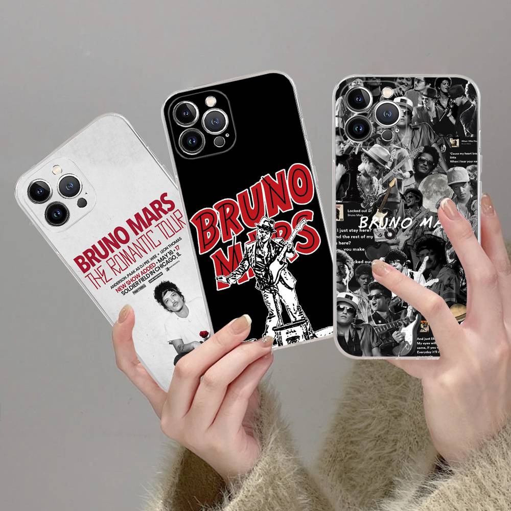 Famous Bruno Mars The Romantic Phone Case For IPhone 17 16 14 11 12 13 15 Pro Max 14 Plus 17 Air Cover