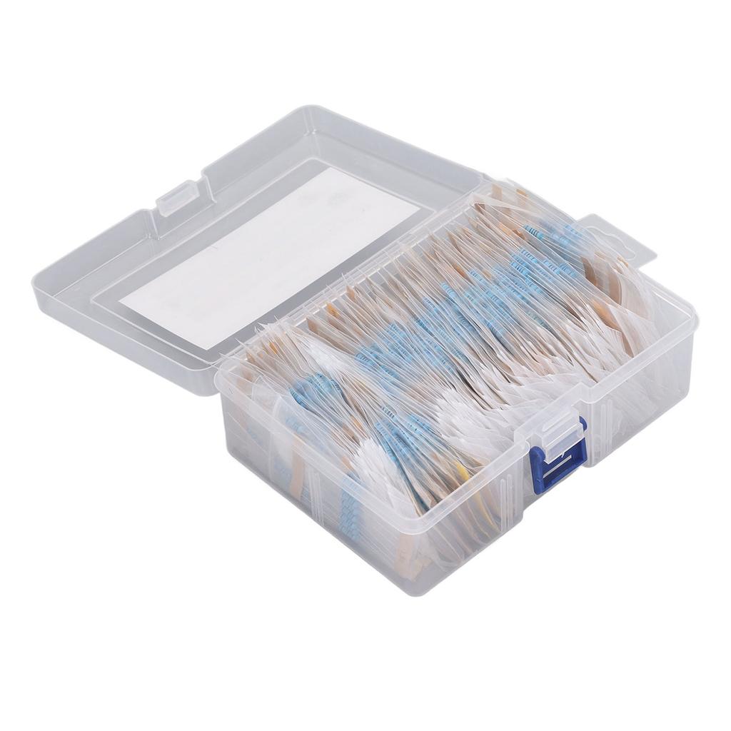 860 шт. металлопленочных резисторов 86 значений 0,5 Вт 0,1 Ом до 10 МОм набор электрических резисторов