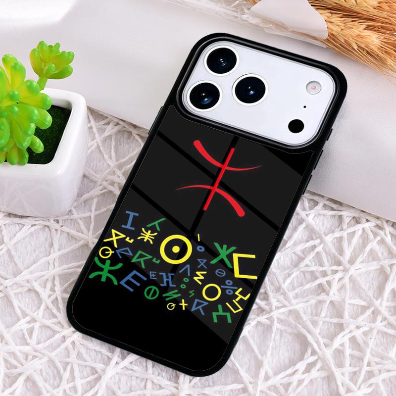 Amazigh Flag Phone Case for iPhone 17 Air 16 15 11 12 14 13 Pro Max Shockproof Cover