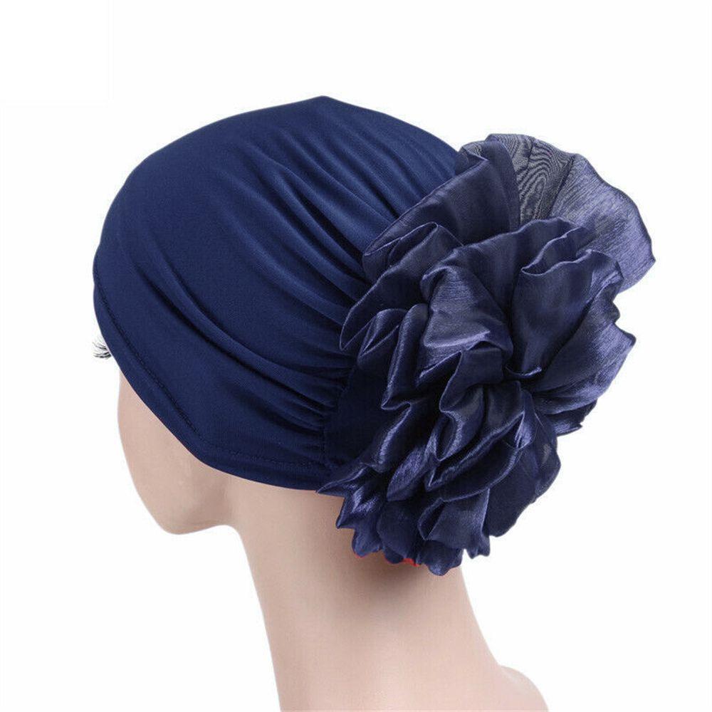 New Headwear Turban Head Wrap Hair Care Loss Cap Cancer Chemo Hijab Muslim Turban Hat