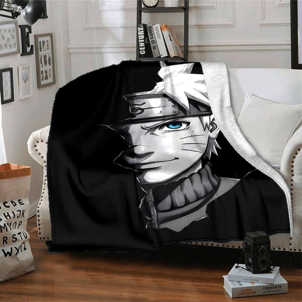 Naruto Blanket Soft Warm Cozy Suitable for Livingroom Bedding Sofa Four Seasons Multipurpose Warmthful Decor Birthday Christmas Gift Blanket