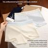 Women's Spring and Autumn Pure Cotton 10A Antibacterial Extended Crotch Anti Glare Briefs