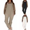 Jumpsuits For Women Baggy Sleeveless Loose Fit Overalls Jumpsuits With Pockets