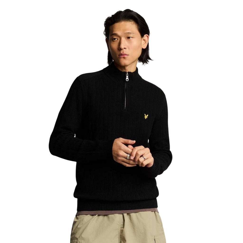 Lyle & Scott Mens Ribbed Jumper