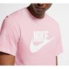 Nike Футболка с коротким рукавом и классическим логотипом, мужская, розовая AR5005-663