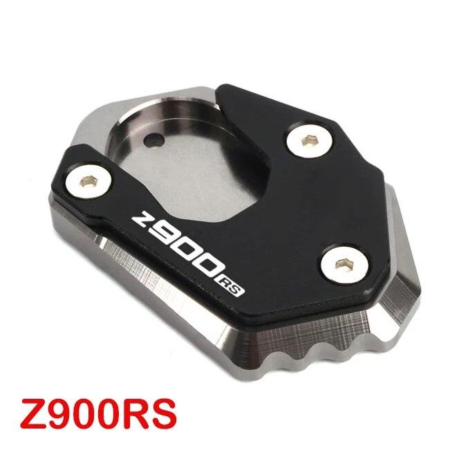 Боковая подставка для мотоцикла, удлиненная подставка, увеличенная пластина для Kawasaki Z 650 900 Z900 RS SE Z650 Z900RS 2017-2022, аксессуары