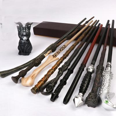 Волшебная палочка с коробкой, косплей Hari Pot, волшебные палочки, коллекции косплея на Хэллоуин, подарок на день рождения, благодарность