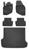 Set 77 Rubber Mats And Cover Volvo Xc70 1 From 2000-2007