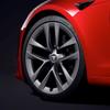 4Pcs 56mm Car Wheel Center Hub Caps Badge Sticker Accessories For Tesla Model 3 Roadster Model Y Model S Model X Cybertruck Semi