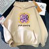 Friends Tv Show Hoodies Unisex Cartoon Print Fleece Simplicity Sweatshirt Fashion Loose Clothes Roupas Femininas Casual Hoody