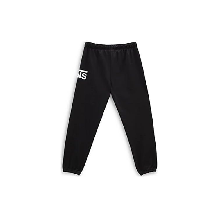 Vans Alphabet Print Drawstring Knit Joggers Women Bottoms Black VN0A7RMTBLK