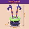 Inflatable Witch Pvc Ice Bucket For Halloween With Cold Drink Toy Dispenser