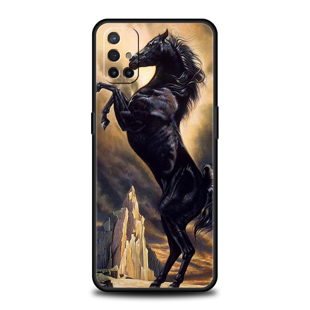 Running Horse Wild Animals Phone Case For OnePlus 12 11 10 9 8 7 7T Pro 12R 10R 9RT 9R 8T Nord N100 N200 N10 2T CE 2 5G Cover